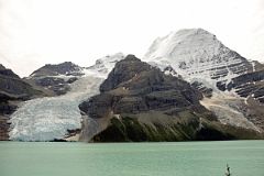 12 Mount Waffl, The Helmet, Mount Robson, Berg Glacier and Berg Lake, Mist Glacier From Berg Lake Trail Next To Berg Lake.jpg